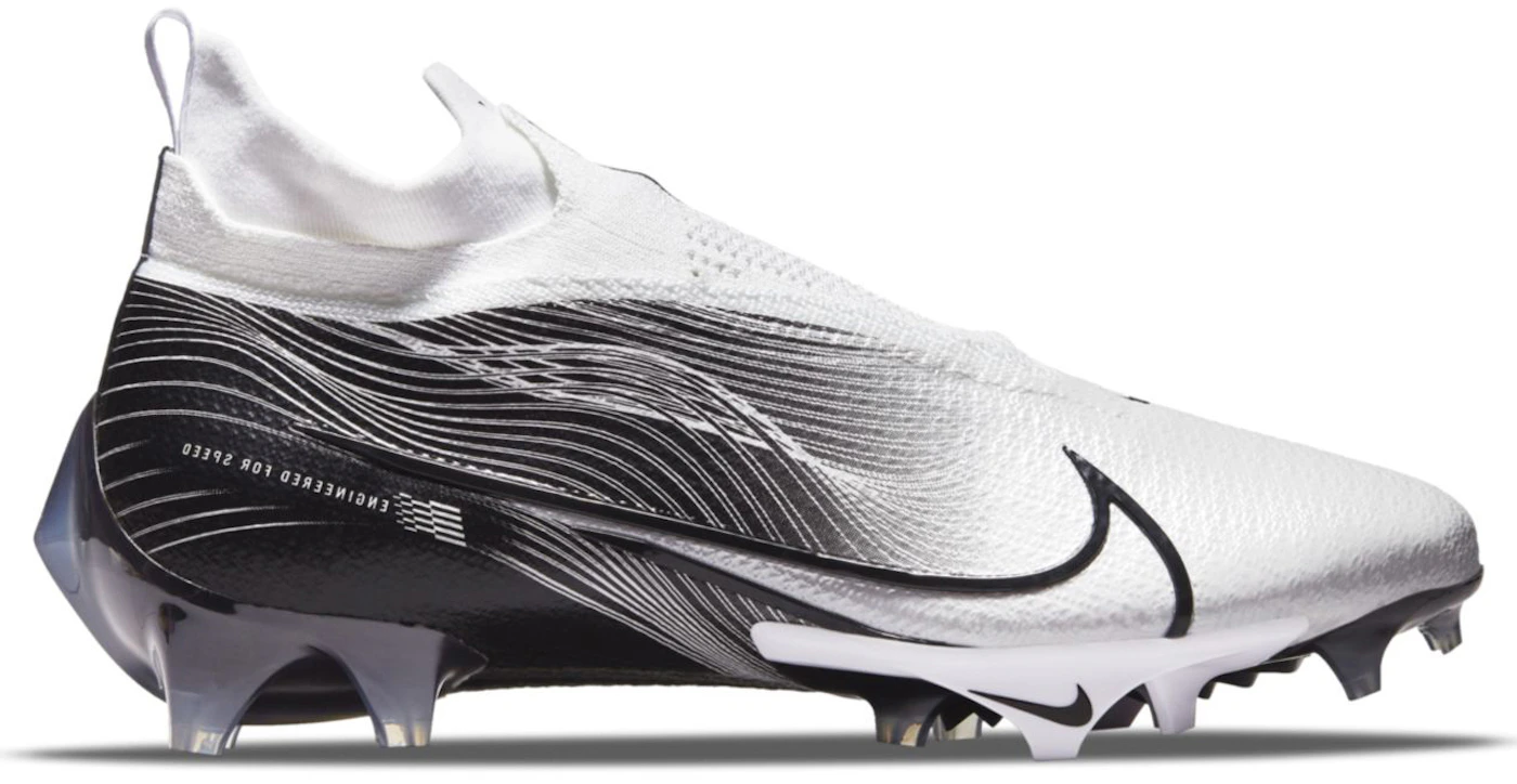 Nike Men's Vapor Edge Elite 360 Football Cleat, Size 9.5, Black/White