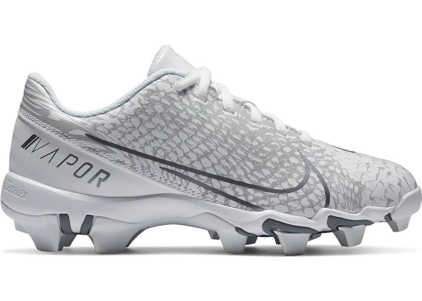 Nike Vapor Edge Shark OBJ White Pure Platinum (PS) Kids' - CI4754-100 - US