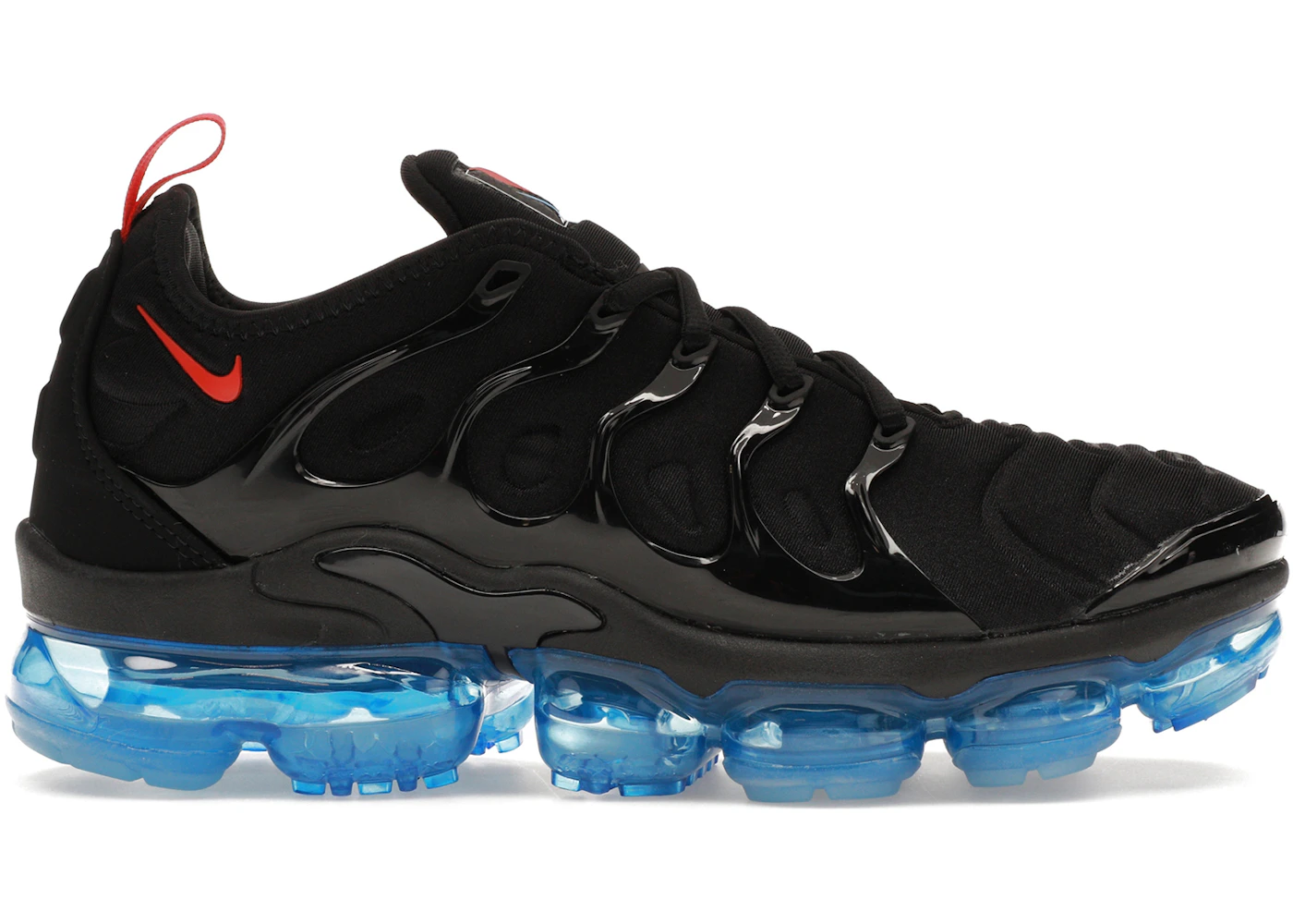 Nike Vapormax Plus Black Red Blue Men's DQ7626-001 GB