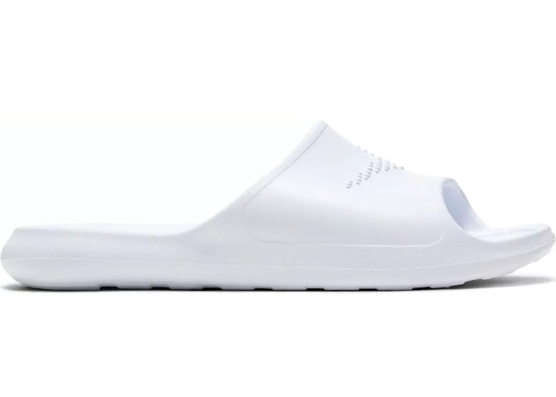 Pre-owned Nike Victori One Shower Slide Triple (women's) Sneakers In White