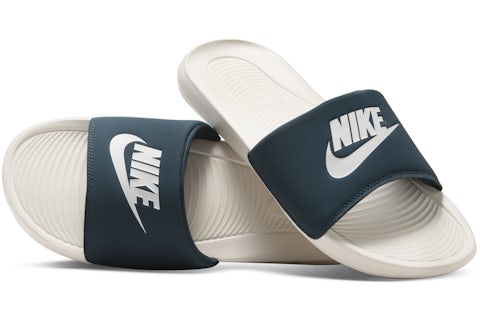 Nike Victori One Slide Armory Navy Light Orewood Brown Sail Men's