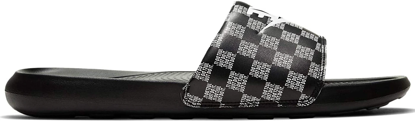 Nike Victori One Slide Just Do It Checkerboard Men's - CN9678-004 - US