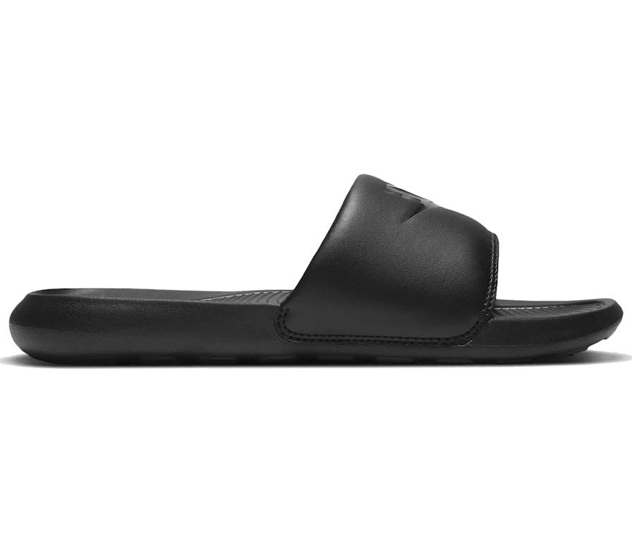Pre-owned Nike Victori One Slide Triple Black (women's) In Black/black/black