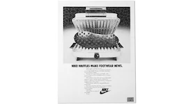 Nike Vintage Ad 1977 Nike Waffles Make Footwear News Puzzle