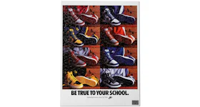 Nike Vintage Ad 1986 Be True To Your School Puzzle