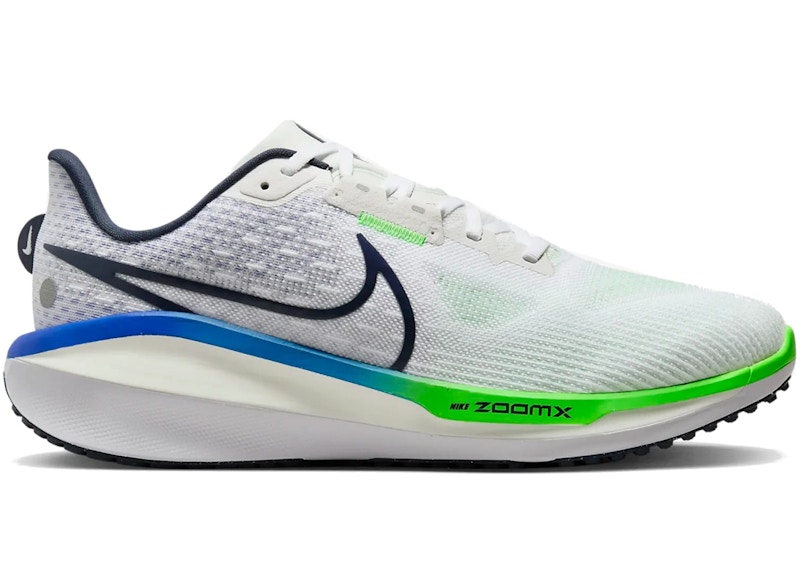 Nike Vomero 17 White Racer Blue Lime Men's - FB1309-100 - US