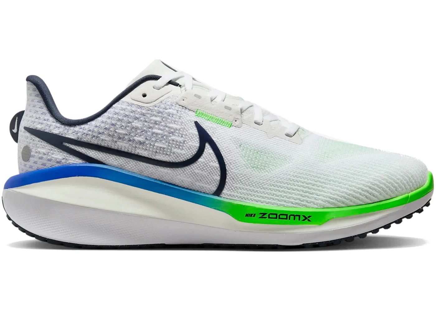 Nike Vomero 17 White Racer Blue Lime Men's - FB1309-100 - US