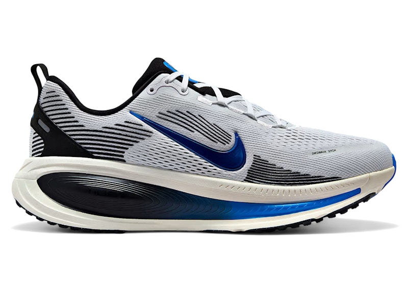 Pre-owned Nike Men's Vomero 18 Photo Blue Sneakers In White/black/sail