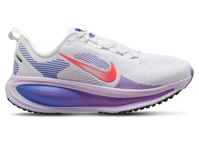 Nike Vomero 18 White Violet Mist Sapphire Lava (Women's) - HM6804