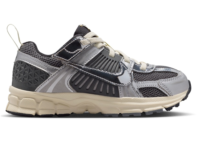 Nike Vomero 5 Chrome Sneakers in Iron Grey/Metallic Silver/Coconut Milk