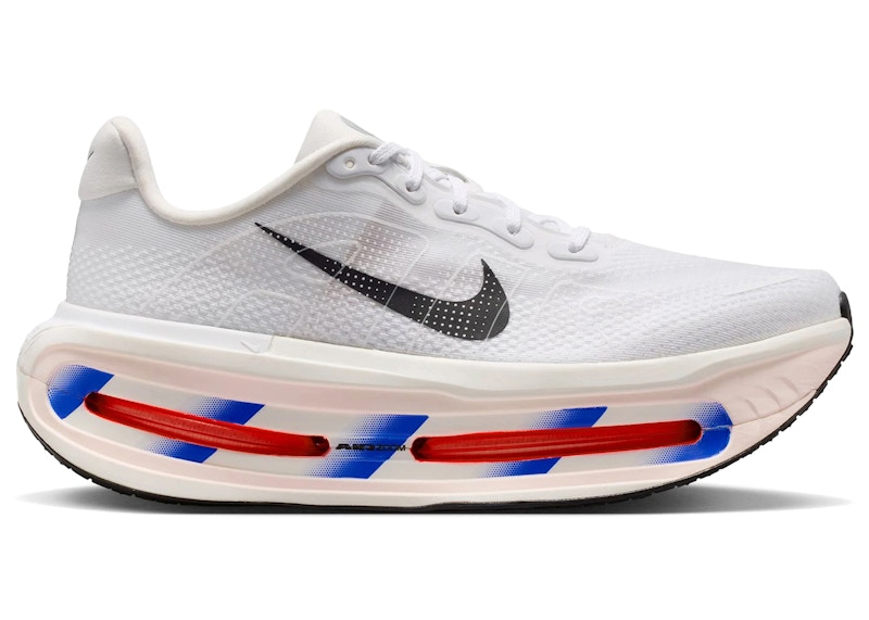 Men's Nike Vomero Premium CM Crimson Sneakers in White/Racer Blue/Bright Crimson (II5258-100)