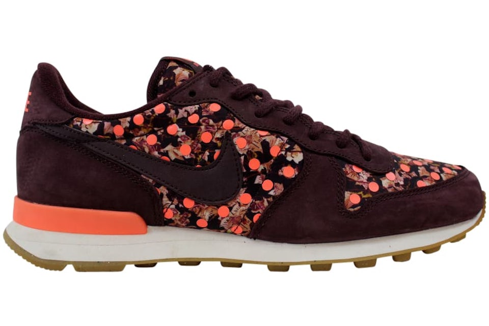 Nike womens internationalist burgundy shoes Clearance