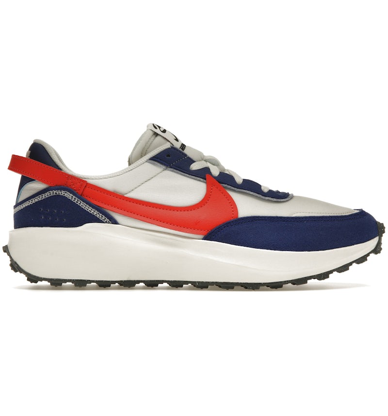 Nike Waffle Debut Swoosh Habanero Red Old Royal Men's DV0527-001