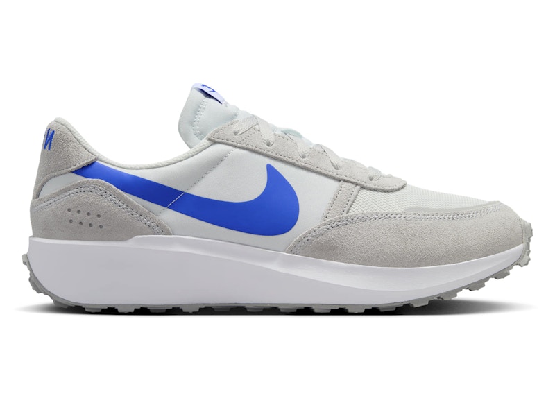 Nike Waffle Nav Flat Silver White Photon Dust Hyper Royal
