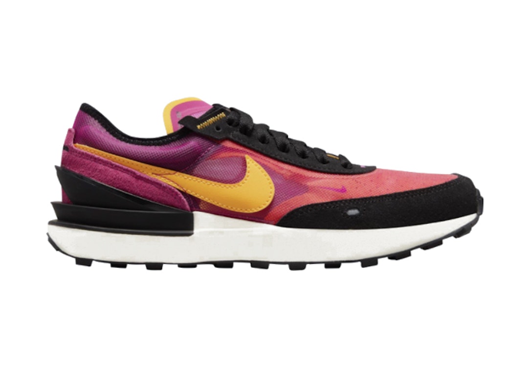 Pre-owned Nike Waffle One Active Fuchsia (gs) In Active Fuchsia/university Gold/black