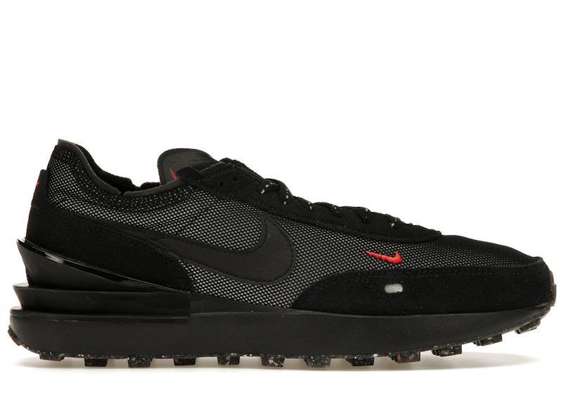 Nike Waffle One Black Grey Reflective Men's - DO6387-001 - US