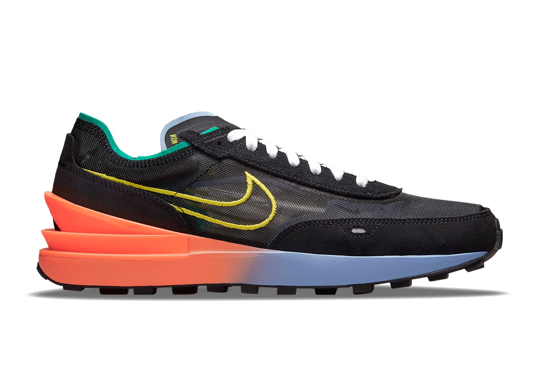 Nike Waffle One Black Hyper Crimson