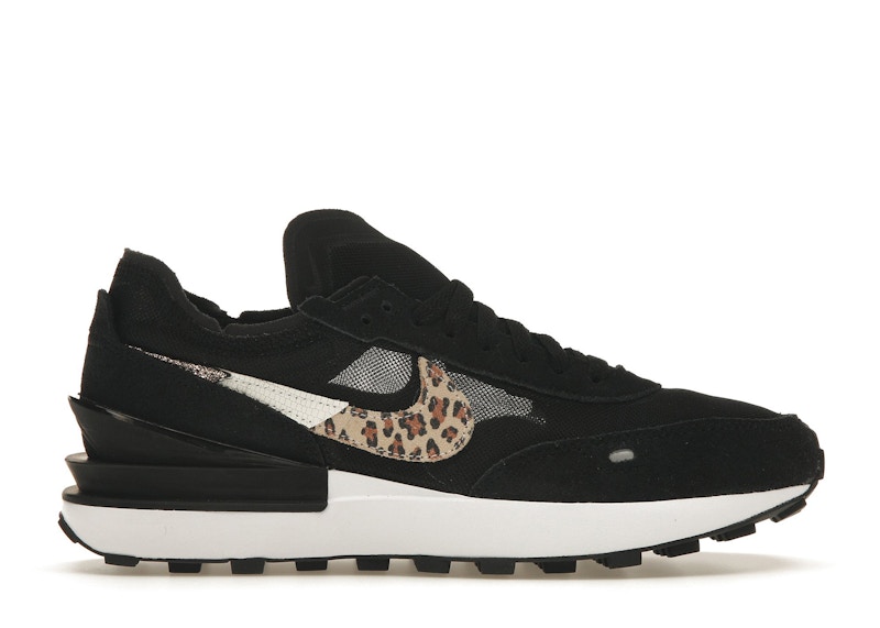 Nike Waffle One Black Leopard (Women's) - DJ9776-001 - US