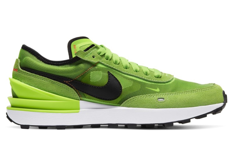 nike waffle one electric green stockx