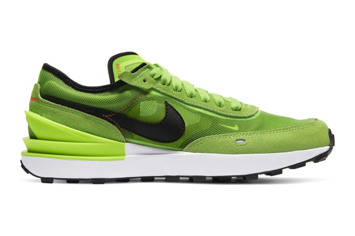 Pre-owned Nike Waffle One Electric Green (gs) In Electric Green/mean Green/hyper Crimson