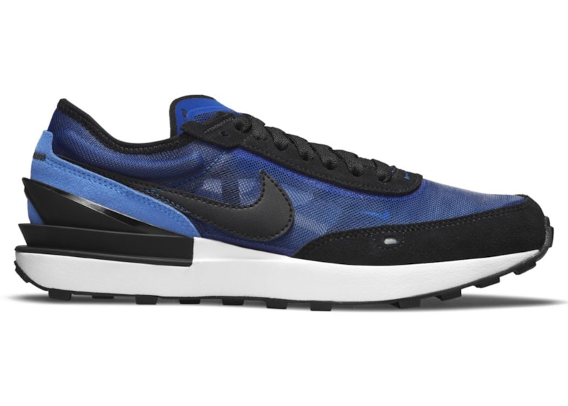 blue nike waffle