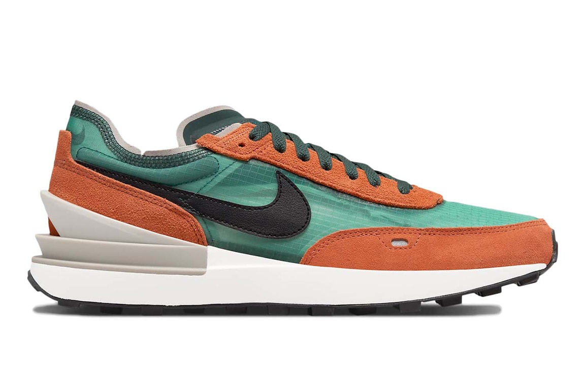 Pre-owned Nike Waffle One Se Pro Green Rush Orange In Pro Green/rust Oxide/rush Orange