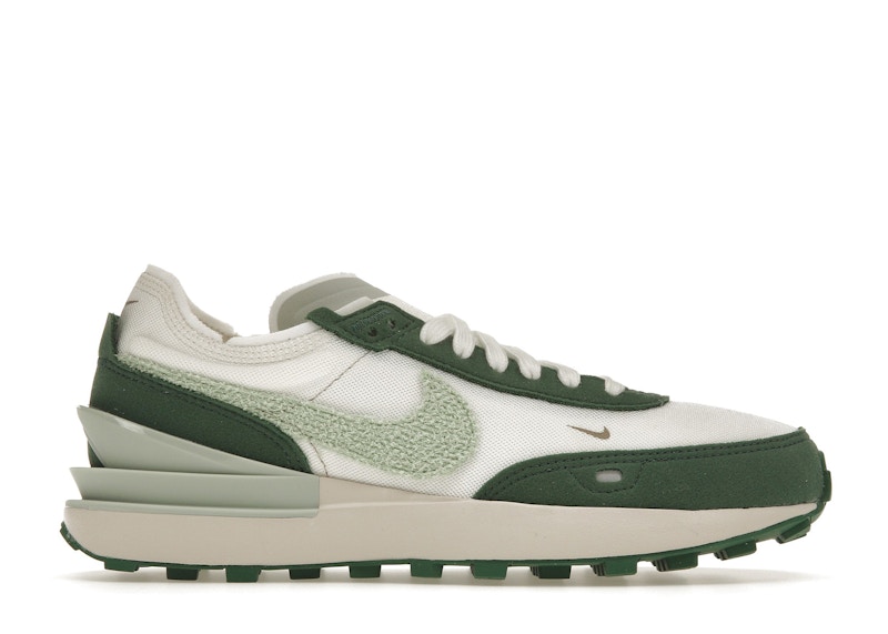 Nike Waffle One Summit White Moon Fossil Gorge Green Honeydew