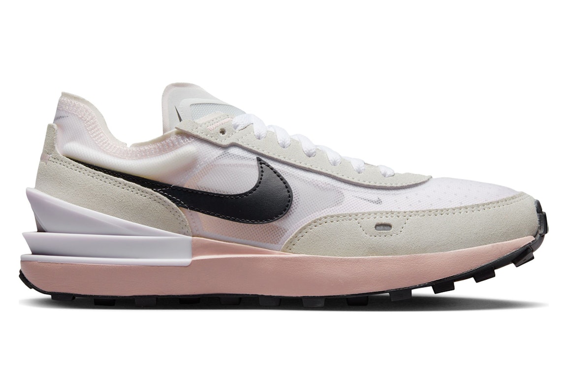 Pre-owned Nike Waffle One White Pink Oxford (women's) In White/pink Oxford/pink
