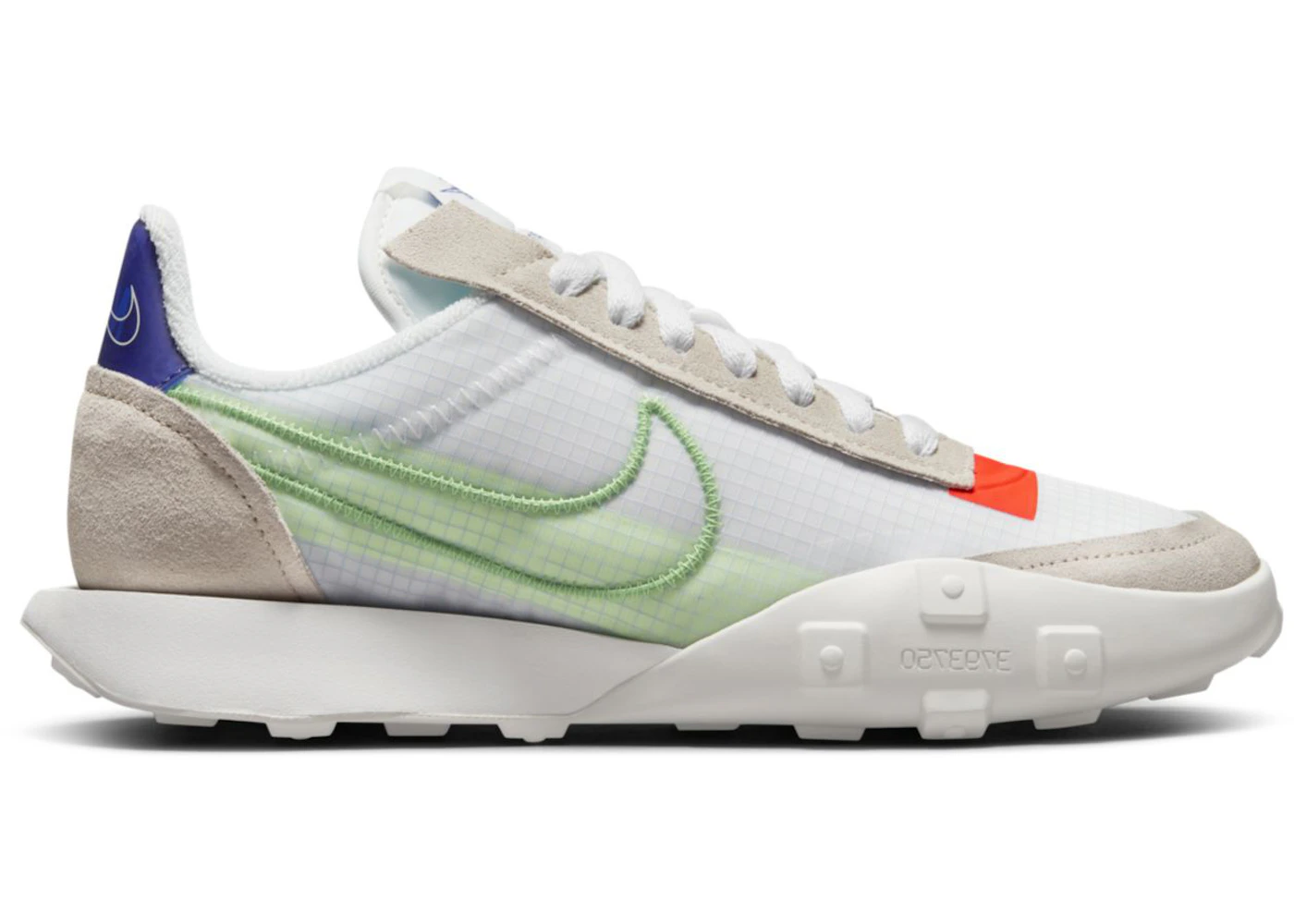 Nike Waffle Racer 2X Desert Sand Mean Green (Women's) CK6647-004