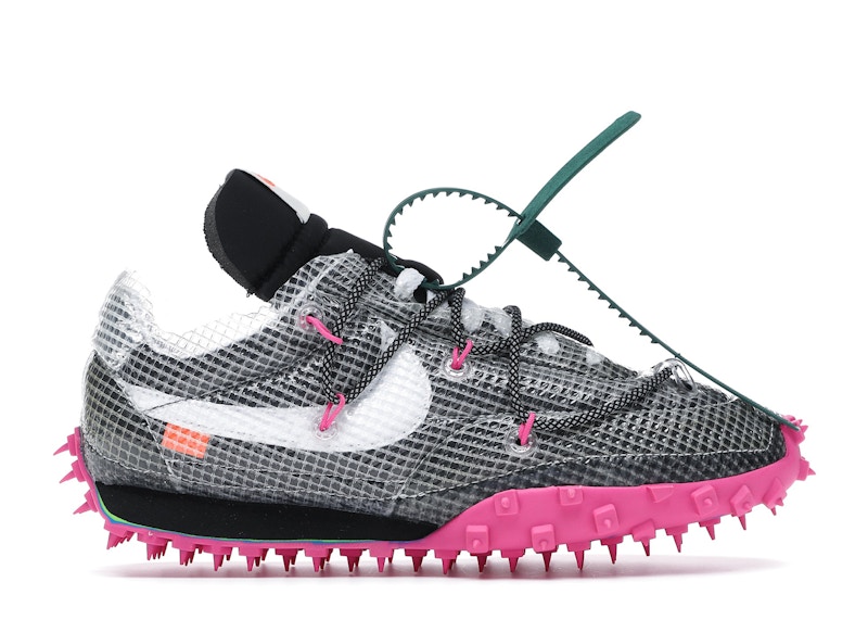 Nike Waffle Racer Off-White Black (Women's) - CD8180-001 - US