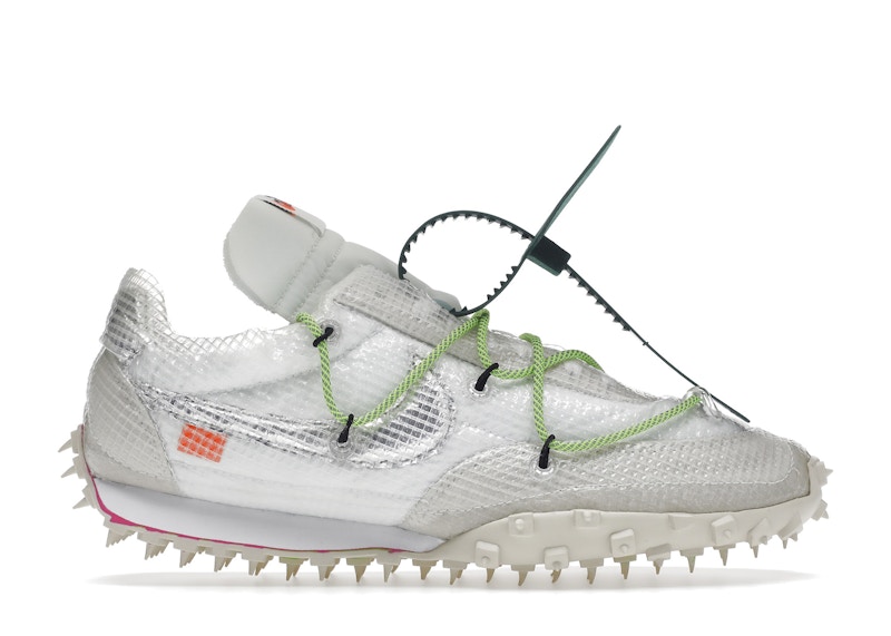 新品未使用なので美品ですNike Waffle Racer Off-White White (W)