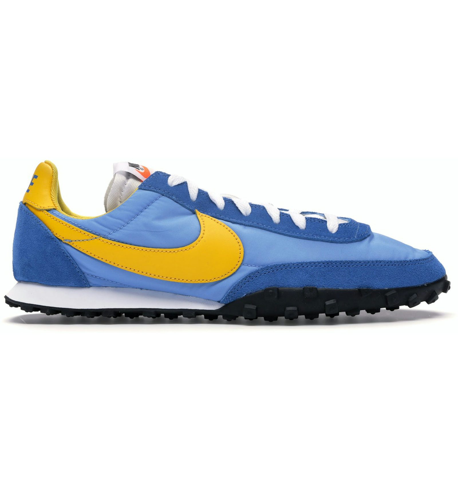 Nike waffle racer blue yellow best sale