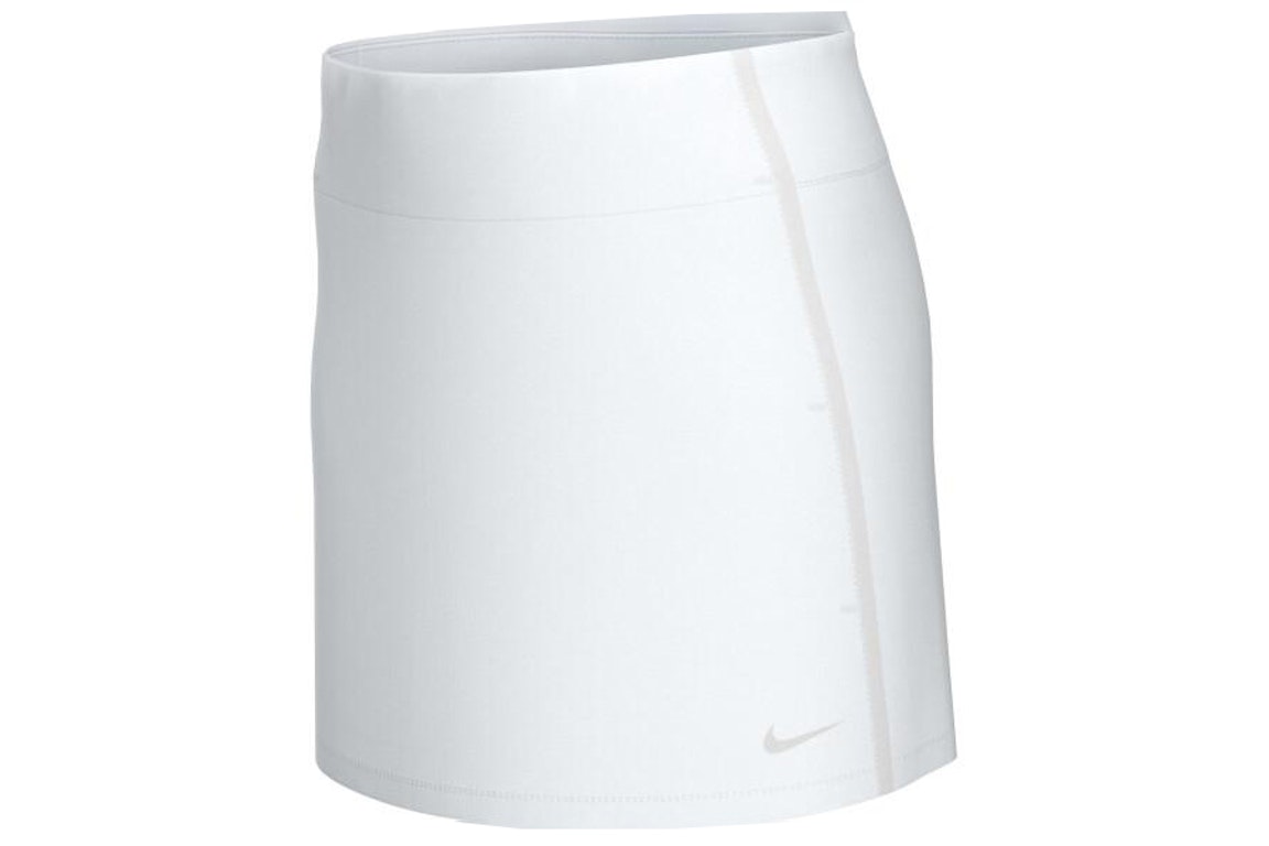 Pre-owned Nike Women's Dri-fit Uv Victory Golf Skirt White