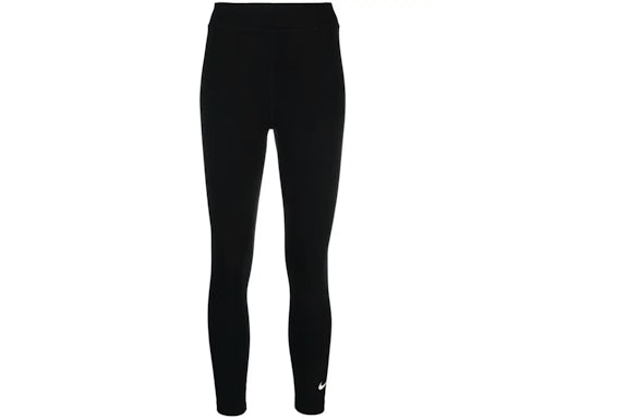 Leggings Nike 7/8 a vita alta da donna Nero/Vela