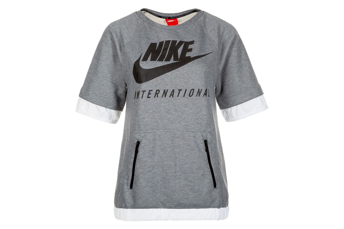Pre-owned Nike Women's International Tee Gray