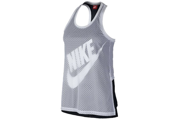 Nike Women's Mesh Tank Top White - SS24 - US