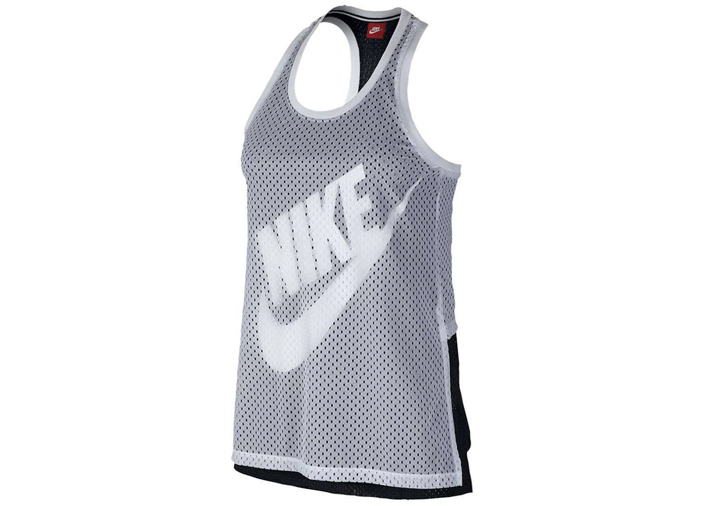 Nike Women's Mesh Tank Top White - SS24 - US