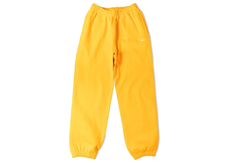 Orange fleece online pants