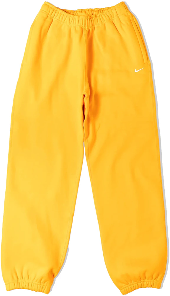 Nike Women's NRG Solo Swoosh Fleece Pants Orange Men's - SS23 - US