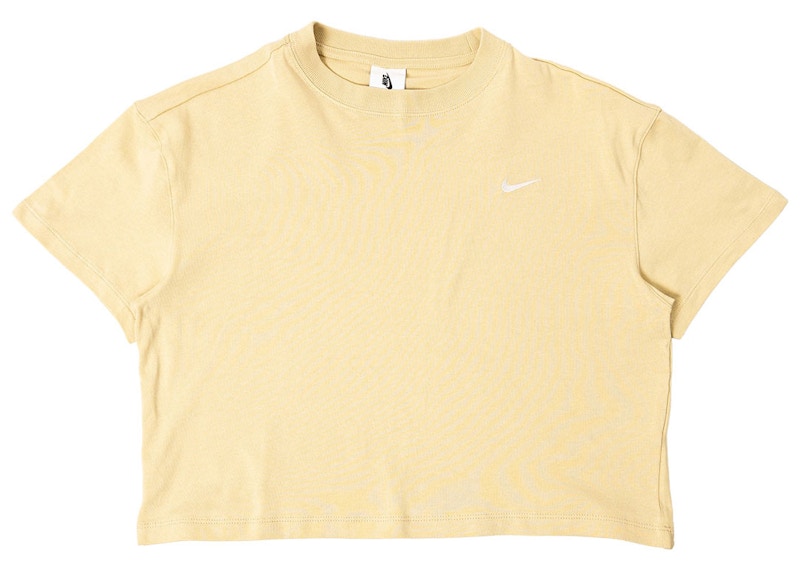 Nike Women s NRG Solo Swoosh Tee Team Gold White SS23 US