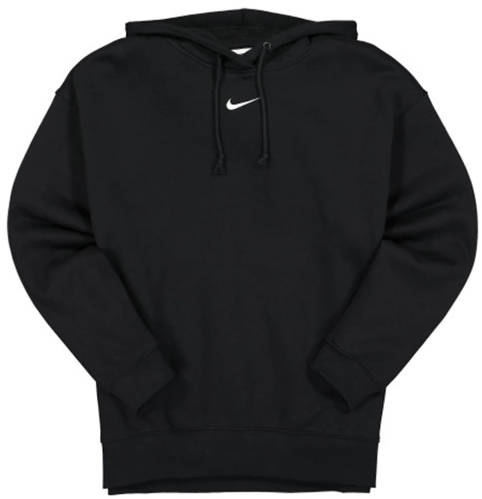 Nike Women's Fleece Hoodie Black/White SS22 - US
