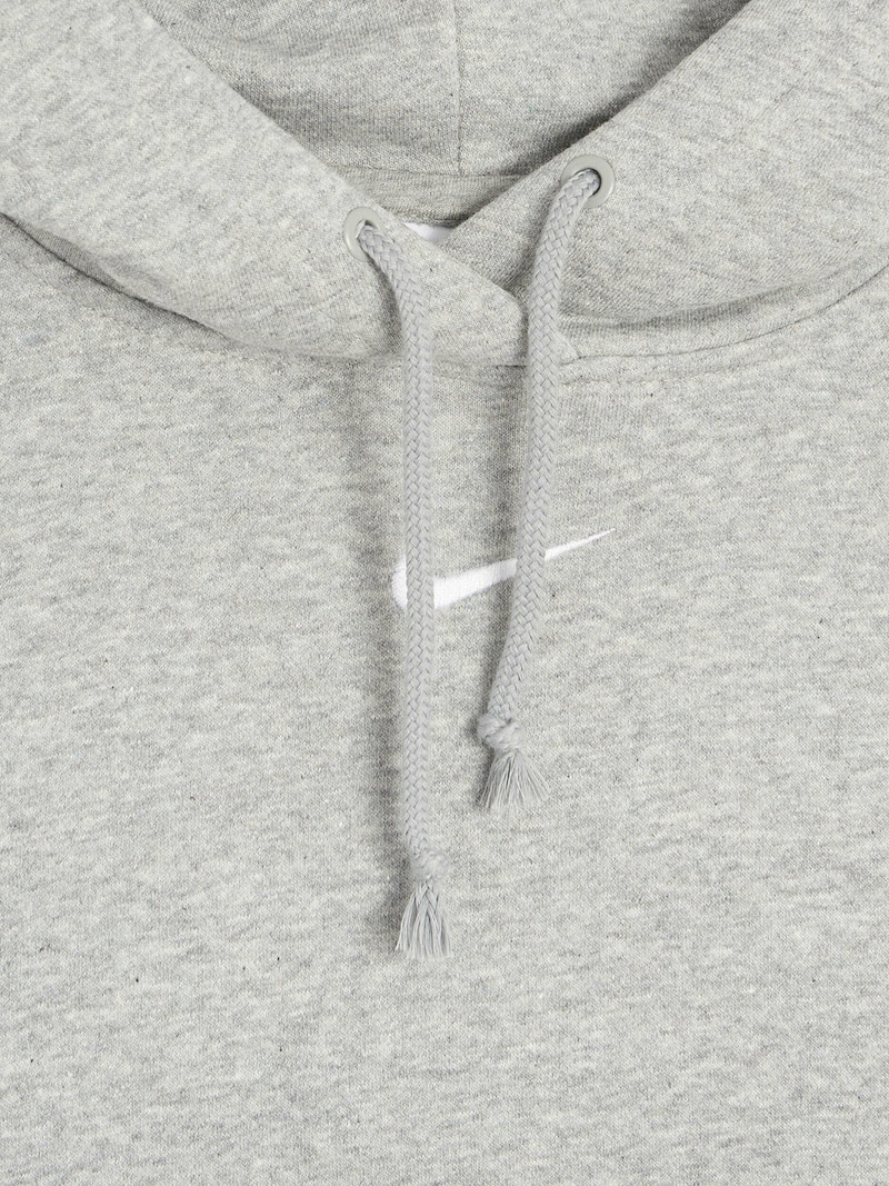 oversized grey nike hoodie