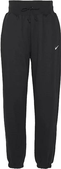 Nike Women's Phoenix Fleece High-Waisted Oversized Sweatpants Black/Sail -  FW23 - US