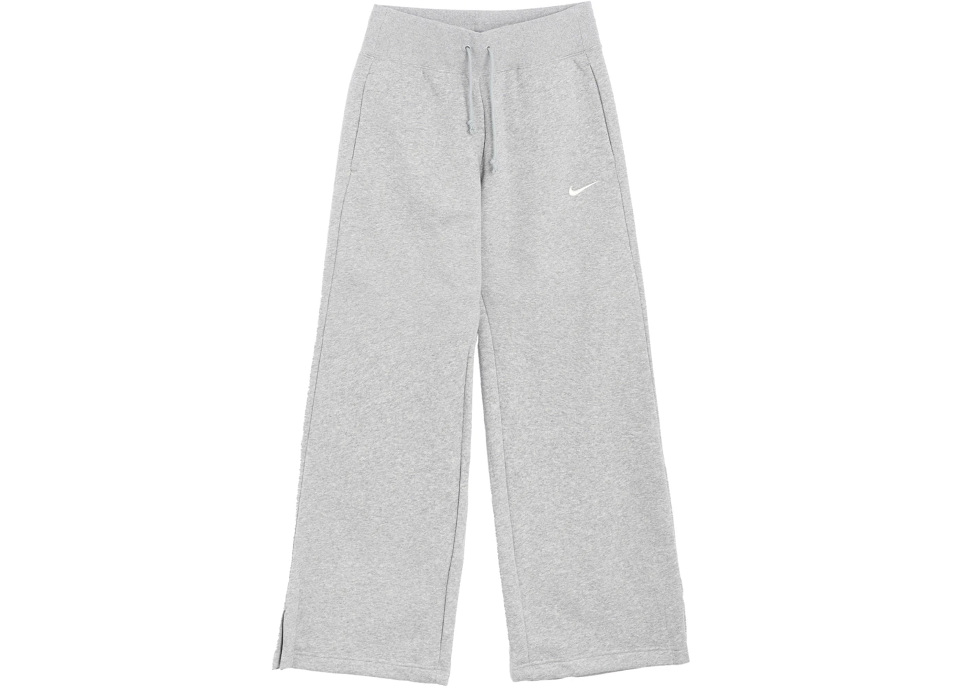 Nike Women's Phoenix Fleece High Waisted Wide Leg Sweatpants Dark