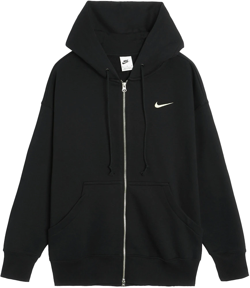 Nike Sportswear Phoenix Black Oversized Zip Hoodie