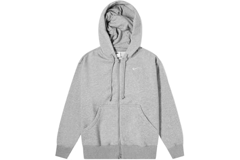 Nike Women's Phoenix Fleece Oversized Full-Zip Hoodie Dark Grey
