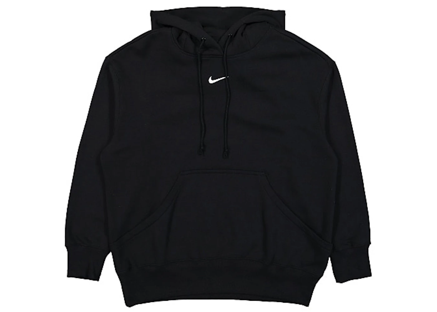 Nike Women's Phoenix Fleece Oversized Pullover Hoodie Black/Sail - FW23 - US