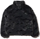 Nike Women's Printed Faux Fur Jacket (Asia Sizing) Burgundy Crush - FW22 -  GB