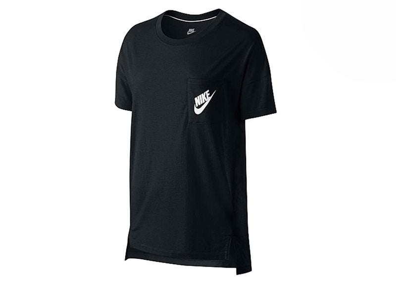 Womens black outlet nike shirt