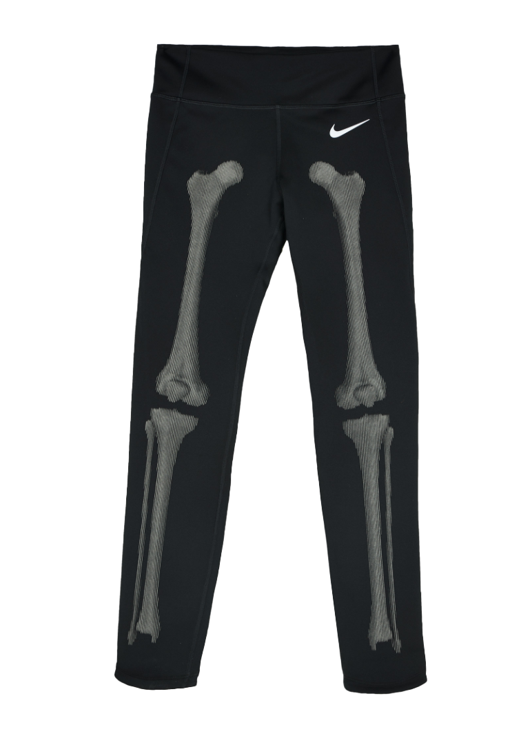 nike skeleton leggings womens